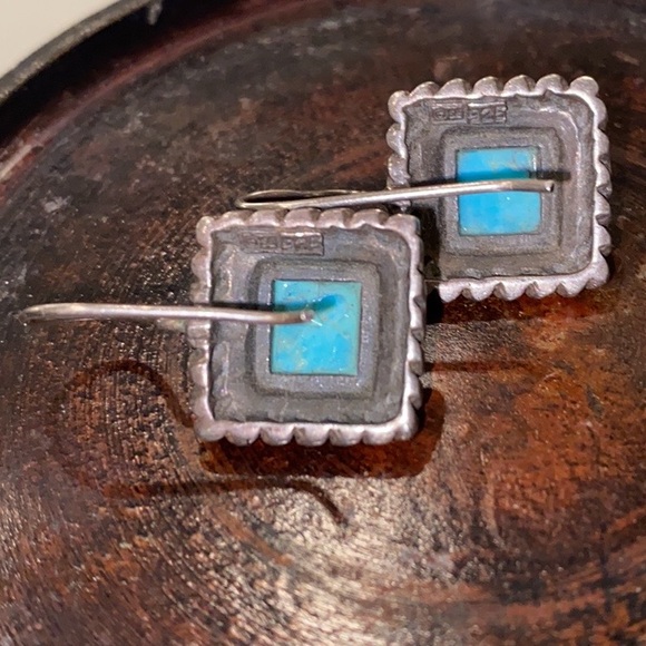 Turquoise earrings - Picture 6 of 6